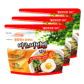 (Chammi) 참미 바로 비빔밥 김치 (3개 1세트)