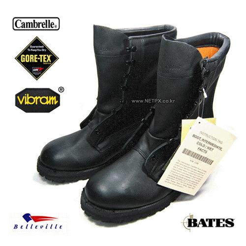 미군부대(GI) G.I. GORETEX Lined Leather Combat Boots - 오리지널 고어텍스 분리형 겨울 방한부츠