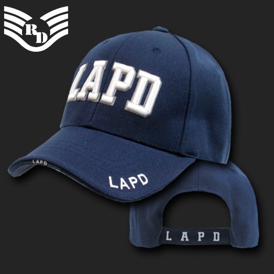 라피드 도미넌스(Rapid Dominance) [Rapid Dominance] JW- Embroidered Law Enforcement Caps. LAPD Navy - 라피드 도미넌스 로스엔젤레스 경찰국 캡모자