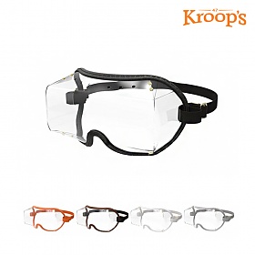 (KROOPS) 크룹스 안경 착용자용 고공 방풍 고글 (클리어)