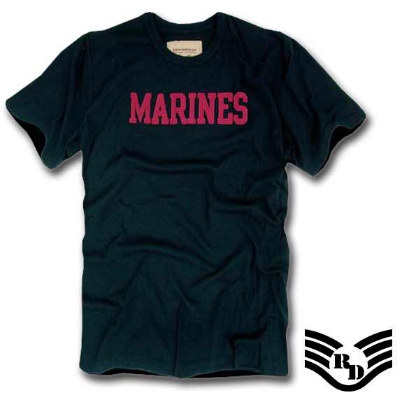 라피드 도미넌스(Rapid Dominance) 라피드 도미넌스 미해병 슬림핏 티셔츠 (블랙)