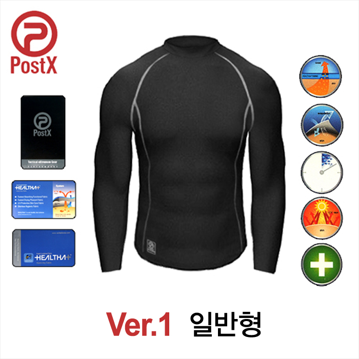 포스트엑스(PostX) [PostX] Healtha+® Extremum Tactical Cold T Shirt - 포스트엑스 헬사+® 익스트리멈 겨울용 티셔츠