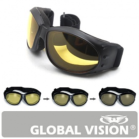 Global Vision(Global Vision) 글로벌비젼 엘리미네이터24 (엘로우변색렌즈)