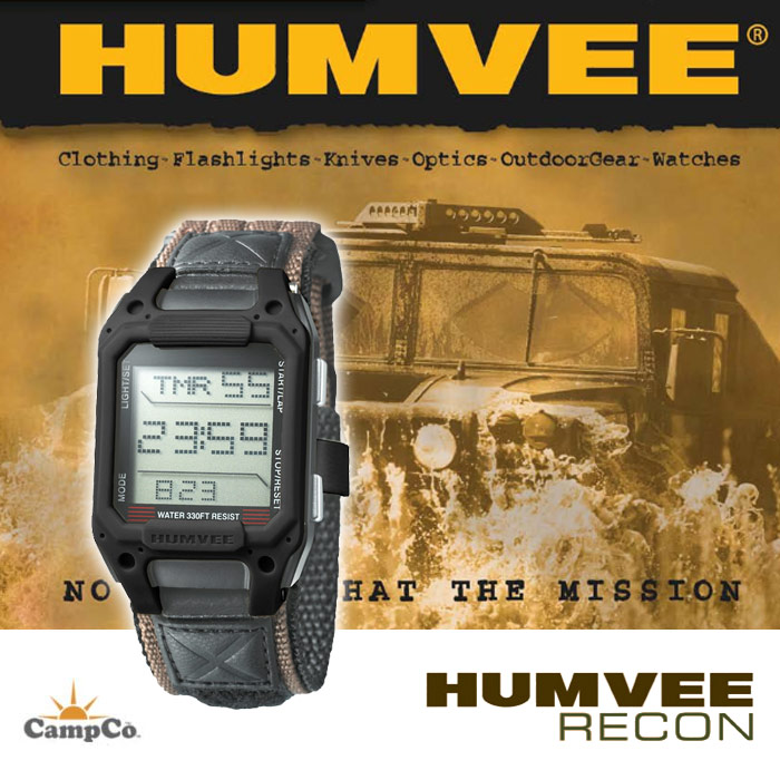 험비(Humvee) 캠프코 험비 리콘 시계 (블랙)