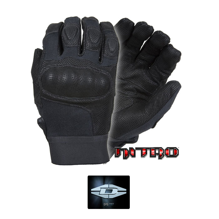 다마스커스기어(Damascus Gear) [Damascus] Kevlar Tactical Gloves with Carbon Tek™ Knuckles - 다마스커스 케블라 텍티컬 너클 장갑 (#DM233)