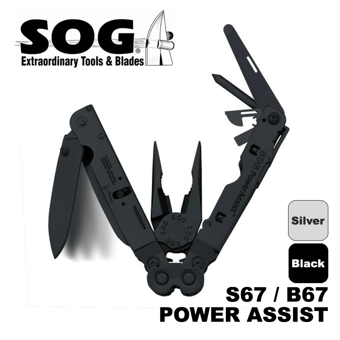 소그(SOG) [SOG] B67 EOD Power Assist (Black) - SOG B67 EOD 파워 어시스트 멀티툴 (블랙)