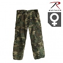 [Rothco] Womens Vintage Paratrooper Pants (Woodland) - 로스코 여성용 빈티지 바지 (우드랜드)