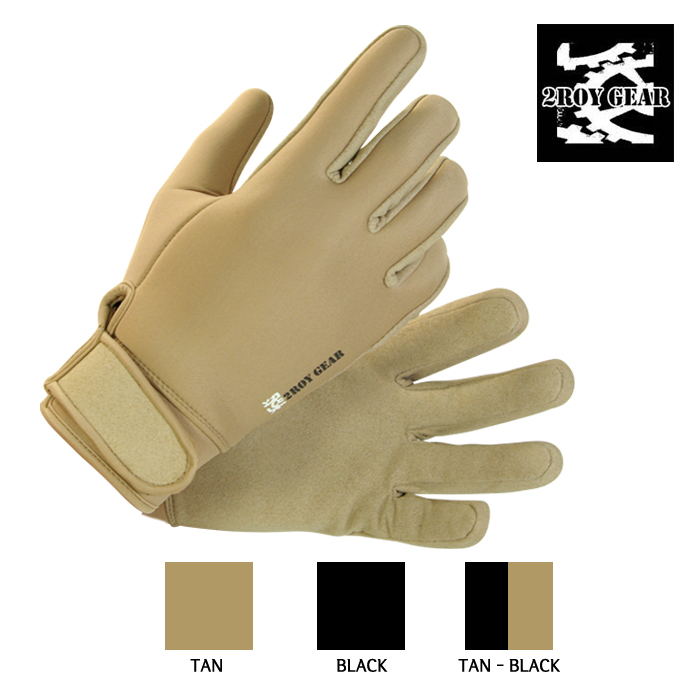 트로이(2ROY Tactical) [2ROY GEAR] 2012 Original Neoprene Multi Gloves - 2012년형 트로이 오리지널 네오프랜 다목적 전술장갑(안쪽 세무마감)