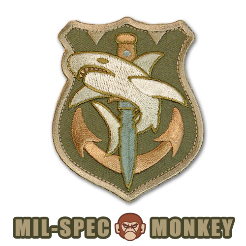 밀스펙 몽키(Mil Spec Monkey) 밀스펙 몽키 패치 택 샤크 0086 (멀티캠)