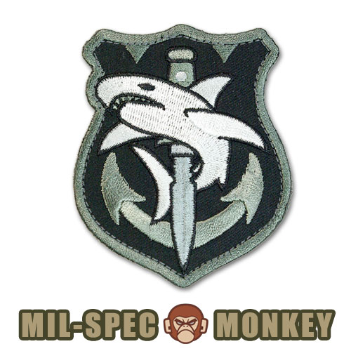 밀스펙 몽키(Mil Spec Monkey) 밀스펙 몽키 패치 택 샤크 0086 (스와트)