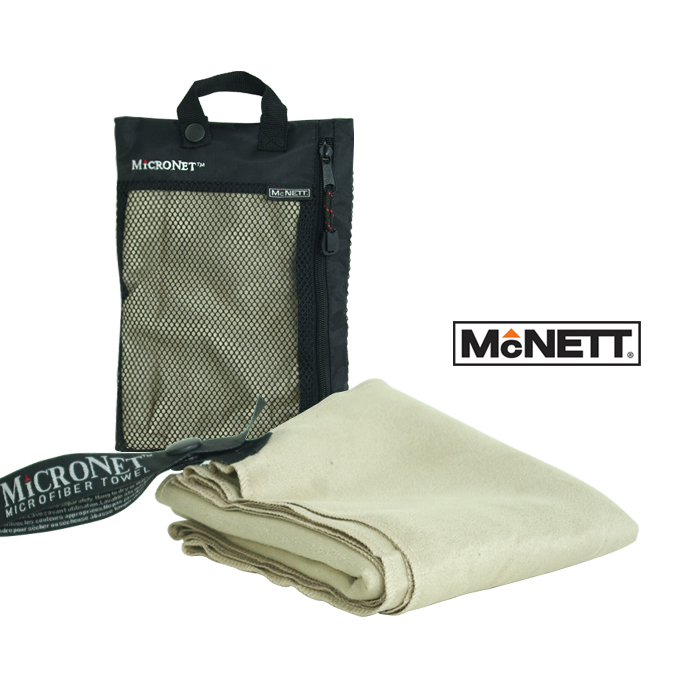 맥넷(Mcnett) [Mcnett] Ultra Compact Microfiber Towel (Sand) - 맥넷 울트라 컴뱃 마이크로 화이버 타올 (샌드)