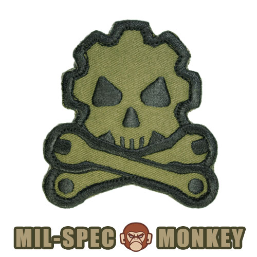 밀스펙 몽키(Mil Spec Monkey) 밀스펙 몽키 패치 데스 메카닉 0073 (포리스트)