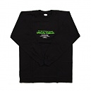 디엔 스폐셜포스 초록 로고 긴팔 티셔츠 (블랙)