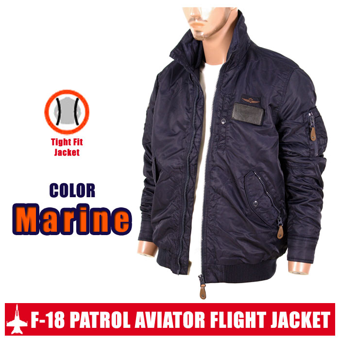 기타브랜드(ETC) Patrol Aviator Flight Jacket Marine - 패트롤 에비에이터 항공 자켓 (마린)