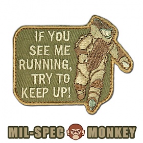 밀스펙 몽키(Mil Spec Monkey) 밀스펙 몽키 패치 EOD 러닝 0080 (멀티캠)