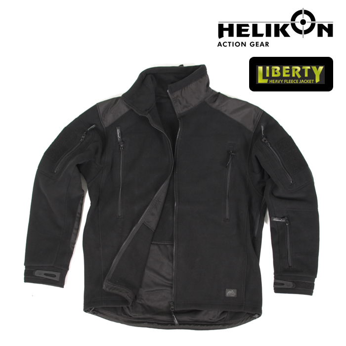 기타브랜드(ETC) [Helikon] Liberty Fleece Jacket Black - 헬리콘 리버티 플리스 자켓 (블랙)