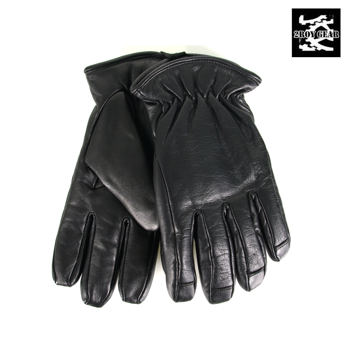 트로이(2ROY Tactical) [2ROY GEAR] Insulated Leather Patrol Gloves - 트로이 가죽 방한 장갑