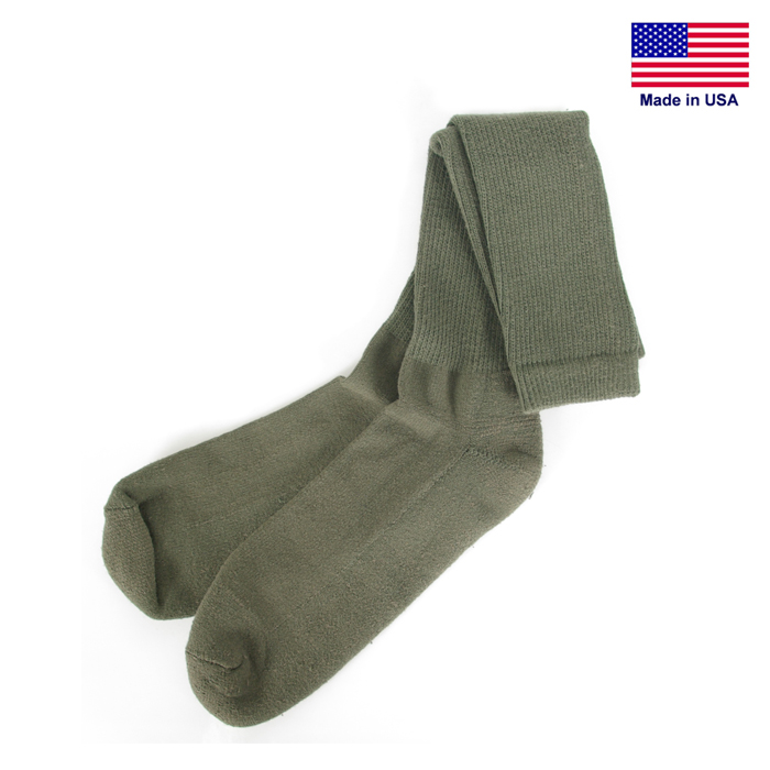 미군부대(GI) [G.I] X-Static Cushion Sole Socks (OD) - 미군 X-Static 쿠션 양말 (6개 세트/OD)