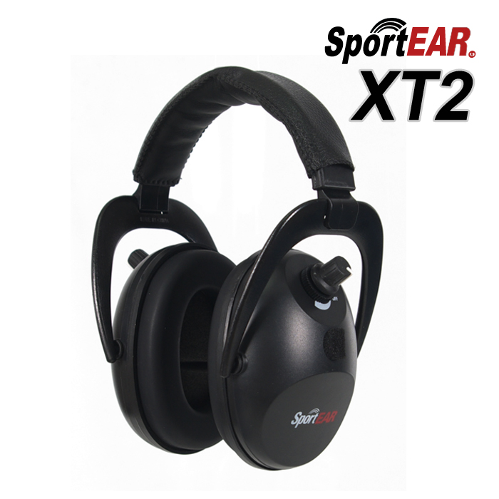 스포츠 이어(Sport EAR) 스포트이어 전자 헤드머프 XT2 (방한용 청력 보호 및 소리 증폭 이어머프) (블랙)