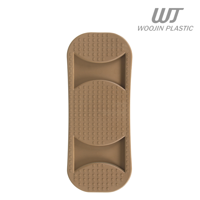 우진플라스틱(WJ Plastic) 우진 플라스틱 50mm 오벌 숄더 패드 2개 세트 (4508/코요테)