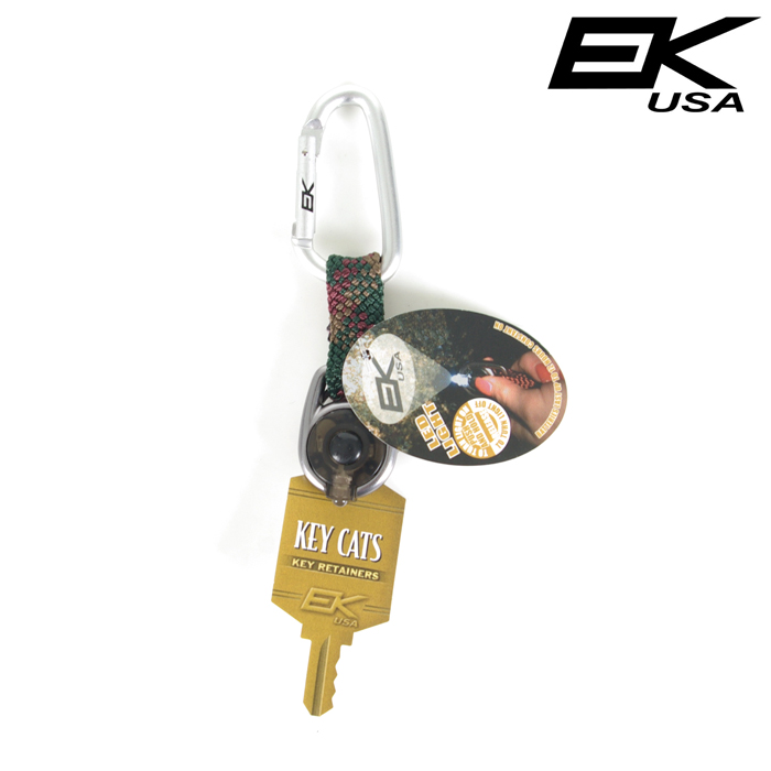 이케이유에스에이(EK USA) EK 열쇠고리/라이트 카라비너 (포레스트/카모)