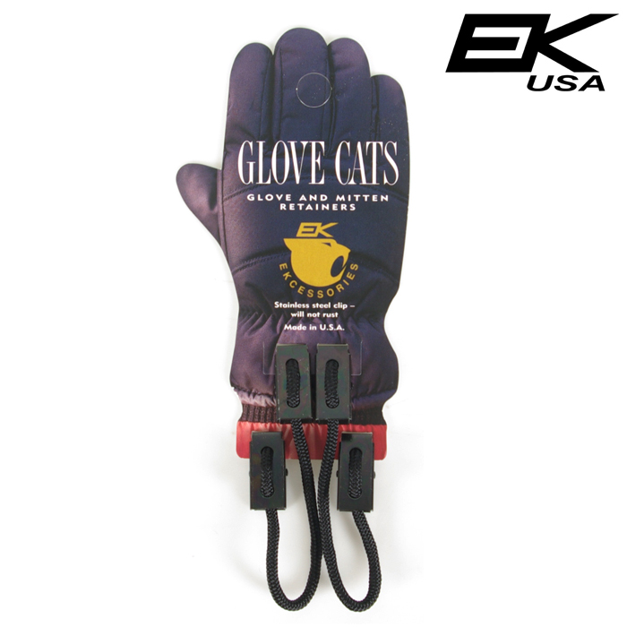 이케이유에스에이(EK USA) [EK Ekcessories] Thin Glove Cat (Black) - EK 장갑분실 방지용 액세서리 (블랙)