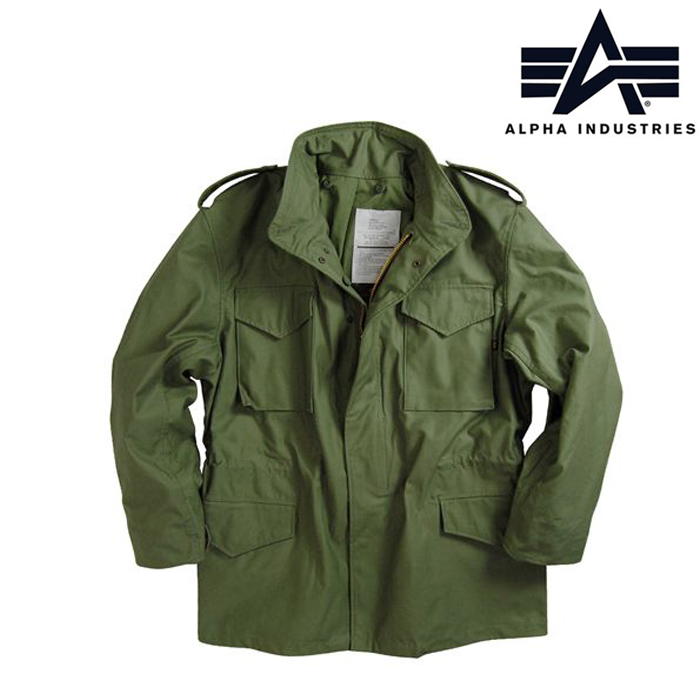 알파 인더스트리(Alpha Industries) [Alpha] M-65  Tight Fit Field Coat Olive - 알파 M65 타이트 핏 필드 자켓 (올리브)