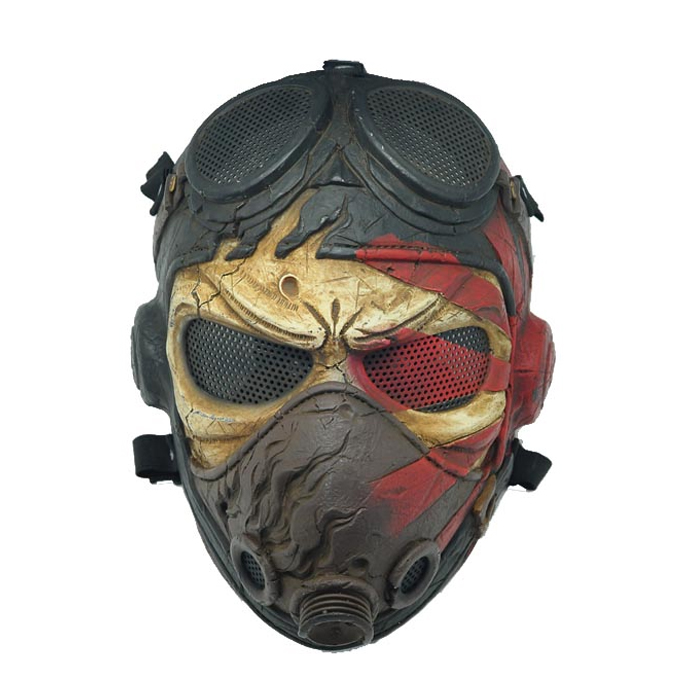 빅드래곤(Big Dragon) Wire Mesh Kamikaze Mask - 가미카제 안면 보호 위장마스크