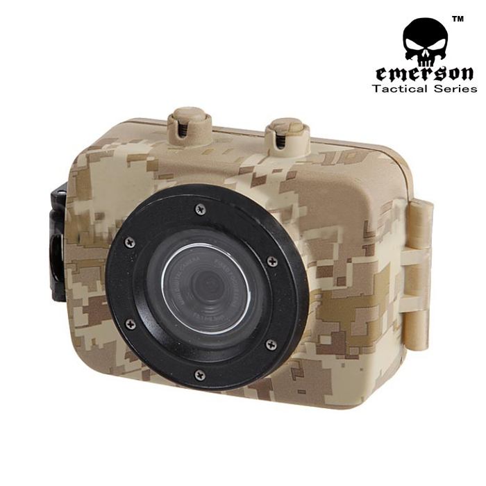 에머슨(EMERSON) [Emerson] Tactical MINI Video & Photo Recorder W/LCD (Desert Pixel) - 에머슨 액션캠 (사막픽셀)
