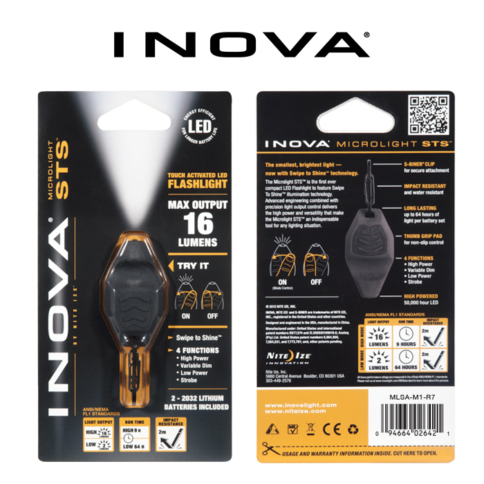 이노바(INOVA) 이노바 Microlight STS LED (Smoke/White) - 이노바 키라이트 LED (스모크/화이트)