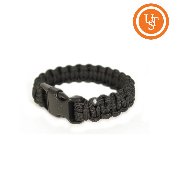 유에스티(UST) [UST] Survival Bracelet 8inch (Black) - 유에스티 서바이벌 파라코드 팔찌 8인치 (블랙)