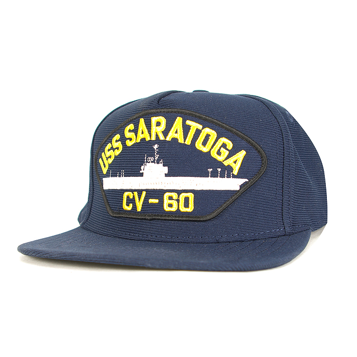 레플리카(Replica) USS Saratoga CV-60 Snapback Cap - USS CV-60 스냅백 캡모자