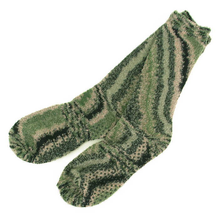 제이세븐(J7) [J7] Anionic Military Digital Pattern Sleep Socks (Woodland)- 제이세븐 기능성 음이온 군용 수면 양말 (발냄새/무좀 