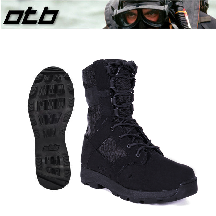 오티비(OTB Boots) 오티비 네이비씰 정글라이트 스웨이드 부츠 (블랙)
