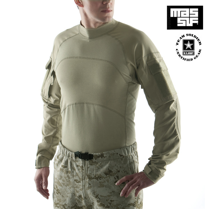 마시프(Massif) 마시프 신형 미해군/ 해병대 특수전 컴뱃 노맥스 셔츠 (카키)