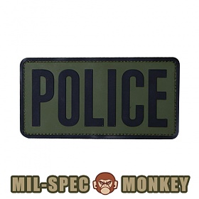 밀스펙 몽키(Mil Spec Monkey) 밀스펙 몽키 폴리스 6x3 PVC 패치 (OD)