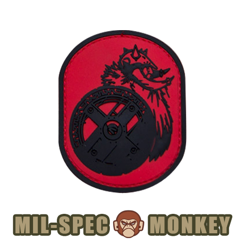 밀스펙 몽키(Mil Spec Monkey) 밀스펙 몽키 버서커 PVC 패치 (레드)