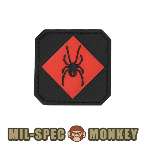 밀스펙 몽키(Mil Spec Monkey) 밀스펙 몽키 레드 백 원 PVC 패치 (레드)