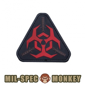 밀스펙 몽키(Mil Spec Monkey) 밀스펙 몽키 아웃브레이크 리스폰스 PVC 패치 (레드)