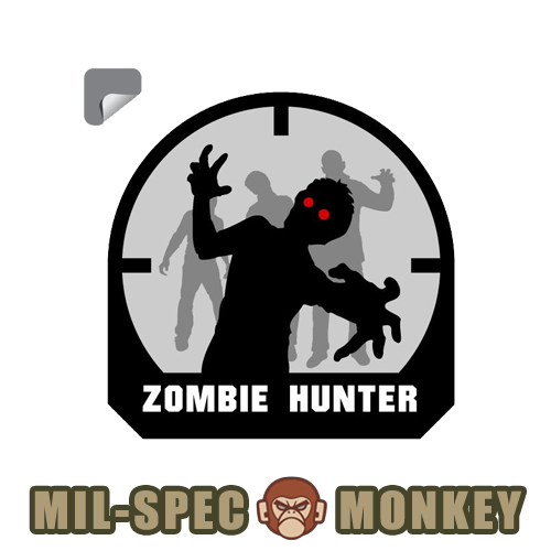밀스펙 몽키(Mil Spec Monkey) 밀스펙 몽키 좀비 헌터 데칼 스티커 (스와트)