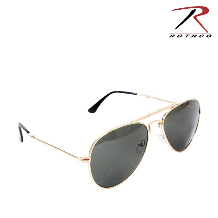 로스코(Rothco) [Rothco] Folding Sunglasses (Smoke/Gold) - 로스코 폴딩 선글라스 (스모크/골드)