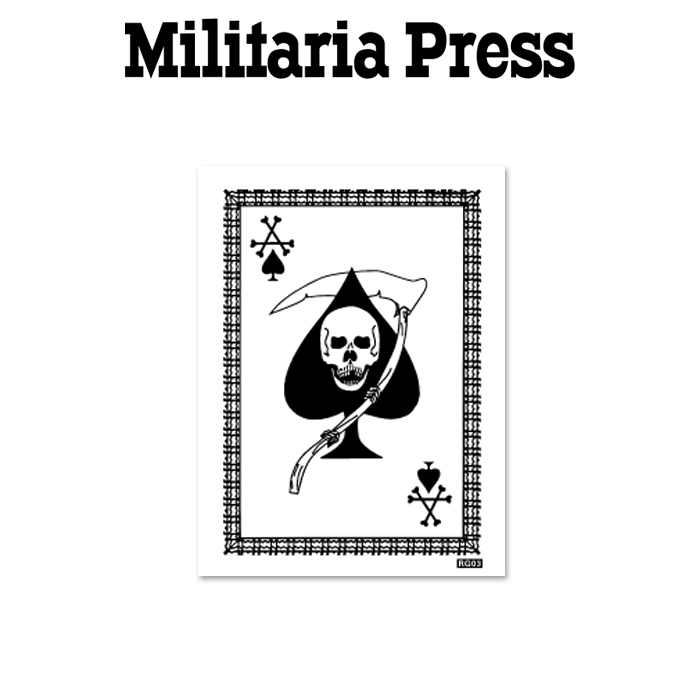 밀리터리아 프레스(Militaria Press) 밀리터리아 인테리어용 미니 스티커 (RG03)
