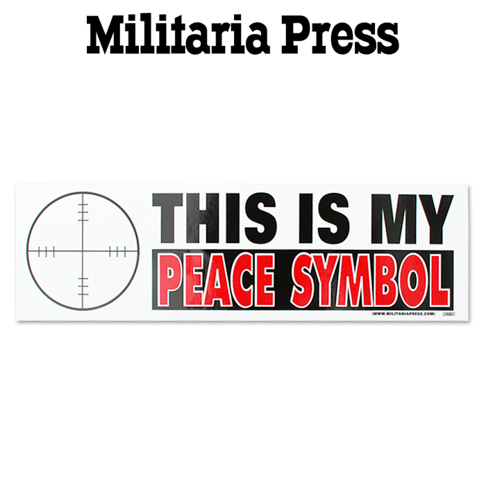 밀리터리아 프레스(Militaria Press) 밀리터리아 차량용 인테리어 범퍼 스티커 (RG1139)