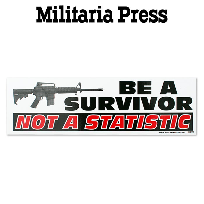 밀리터리아 프레스(Militaria Press) 밀리터리아 차량용 인테리어 범퍼 스티커 (RG1261)