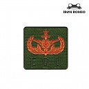 [Iron Romeo] EOD Official Symbol Patch (OD) - 아이언 로미오 EOD 오피스 심볼 패치 (OD)