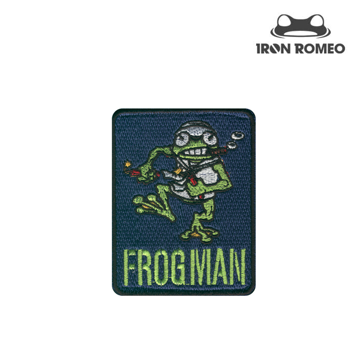 아이언로미오(IronRomeo) [Iron Romeo] New Frogman Patch (Green) - 아이언 로미오 뉴 프로그맨 패치 (그린)
