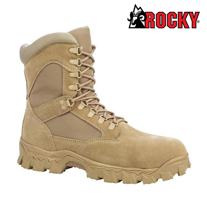 로키(ROCKY) [Rocky] Alpha Force 8inch Waterproof Leather Boot (Coyote) - 로키 알파 포스 8인치 방수 부츠 (코요테)