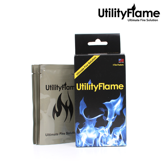 유틸리티 프레임(Utility Flame) 유틸리티 프레임 젤 타입 연료 패키지 4개 1세트 (1.25온즈/37ml)