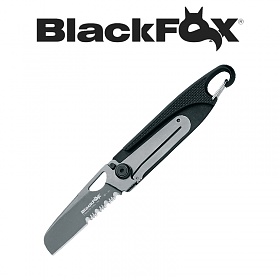 (Black Fox) 블랙폭스 폴딩 포켓 나이프 BF-81 (블랙)