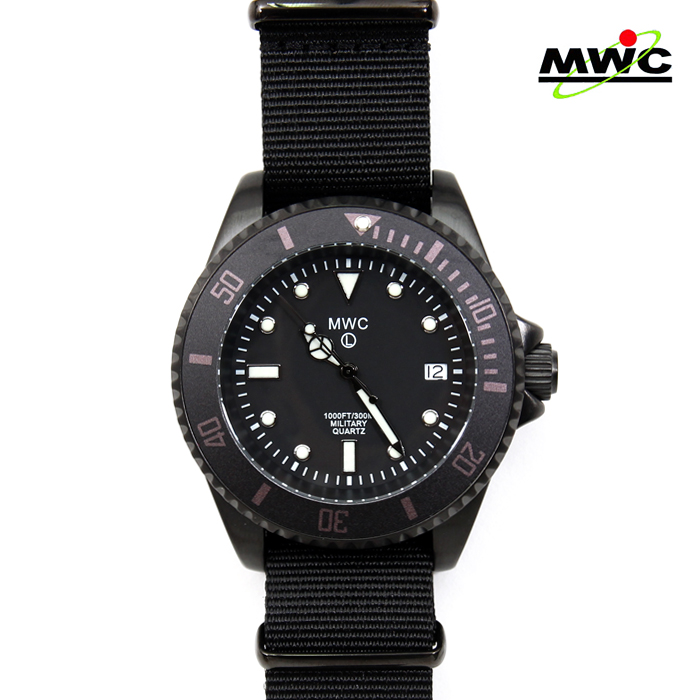 엠더블유씨(MWC) [MWC] PVD Stainless Submariner Watch - 엠더블유씨 PVD 스텐리스 서브마리너 다이버 시계 (SUB/PVD/B/Q)